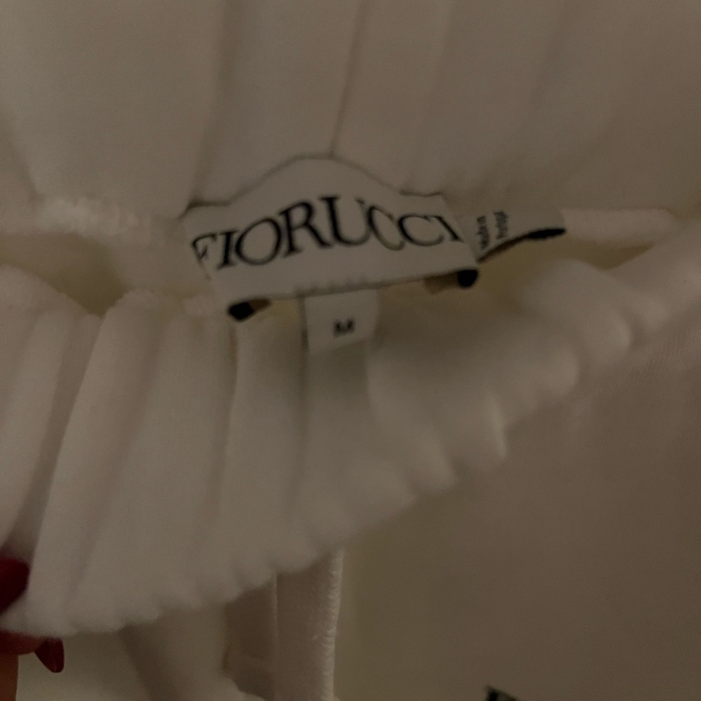 Fiorucci White Angel Sweatpants. Size M. Perfect Quality, brand new! Good deal!!